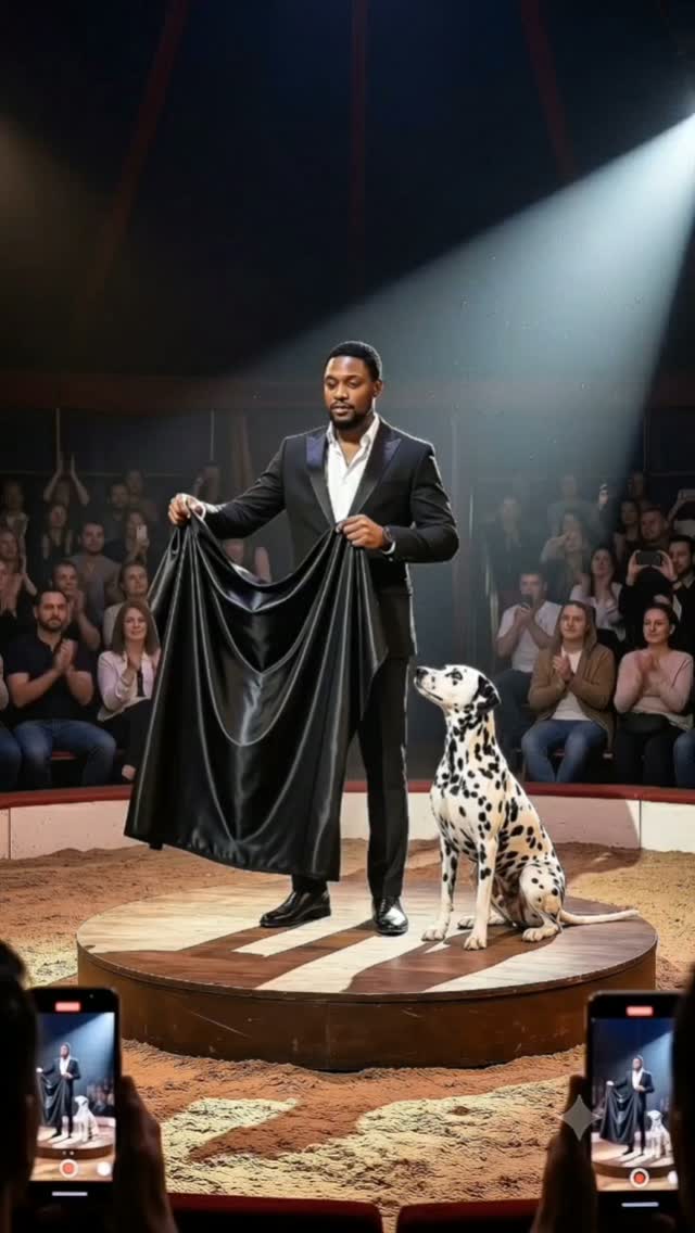 Is the Doberman a magician? 😯